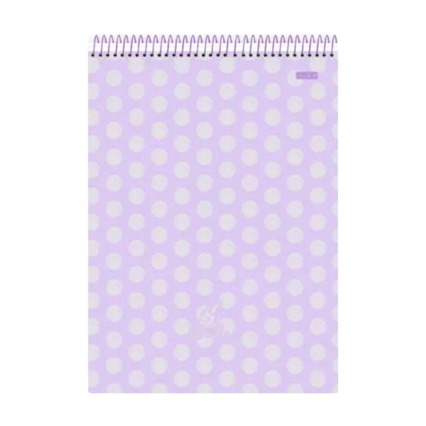 Caderno Vertical - Animativa - Lavender - 80 Folhas