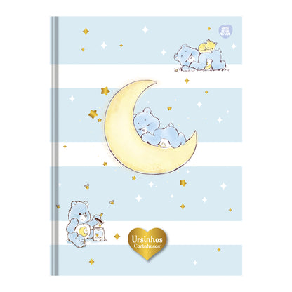 Caderno Colegial - Animativa - Ursinhos Carinhosos - 160Fls - 180x250mm