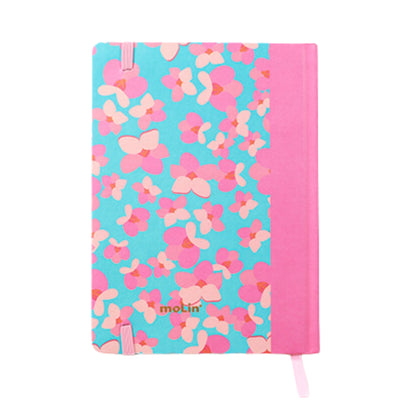 Caderno A5 - Molin - Sakura - Capa Dura - 96 Folhas