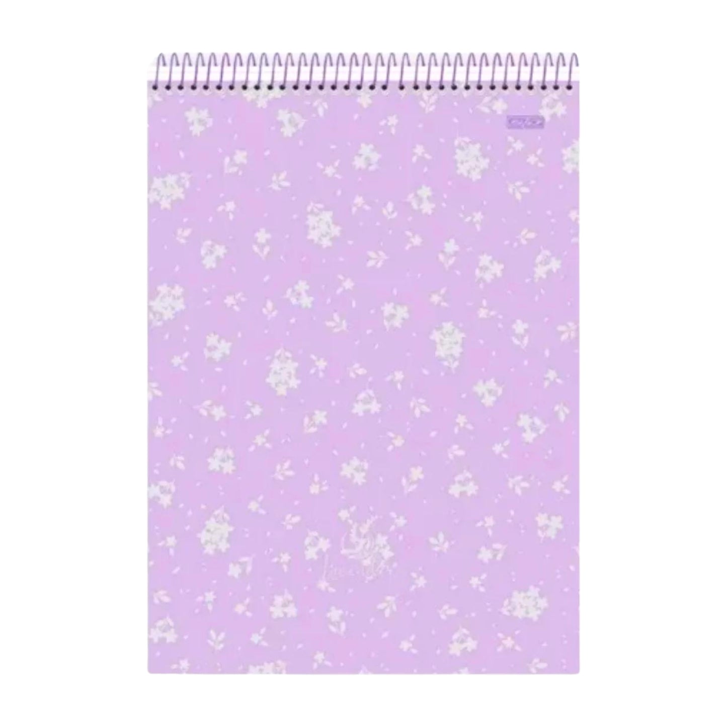 Caderno Vertical - Animativa - Lavender - 80 Folhas