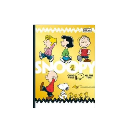 Caderno Colegial - Tilibra - Snoopy - Nova Coleção- 176mm x 239mm - 160Fls