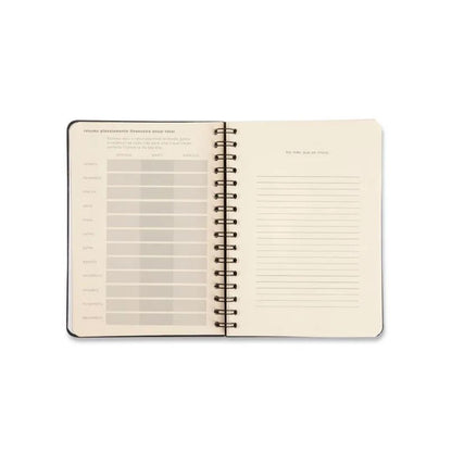 Planner Permanente Wire-o Financeiro - Cícero - 14,8x21cm Trama Teia