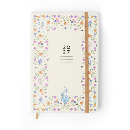 Agenda Planner 2027 - Cícero - Relicário Secreto Off White - Semanal 14x21