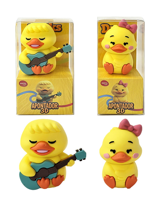 Apontador 3D - Molin - Ducks - frente