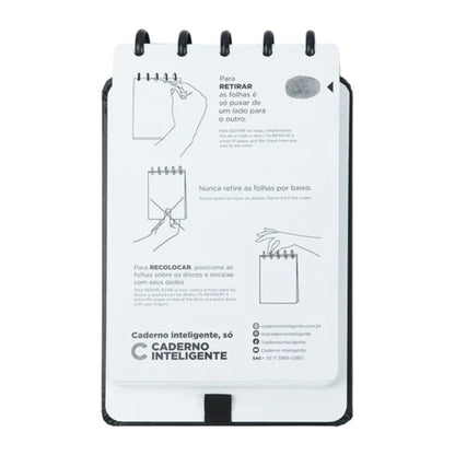 Bloco Inteligente - Caderno Inteligente - Black