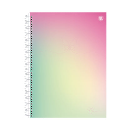 Caderno Espiral - Animativa - Clean - 80 Folhas - Capa Dura