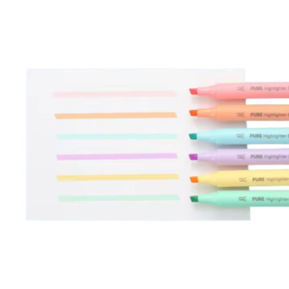 Marca Texto - Pure Highlighter - Pastel - Estojo c/ 6 Cores