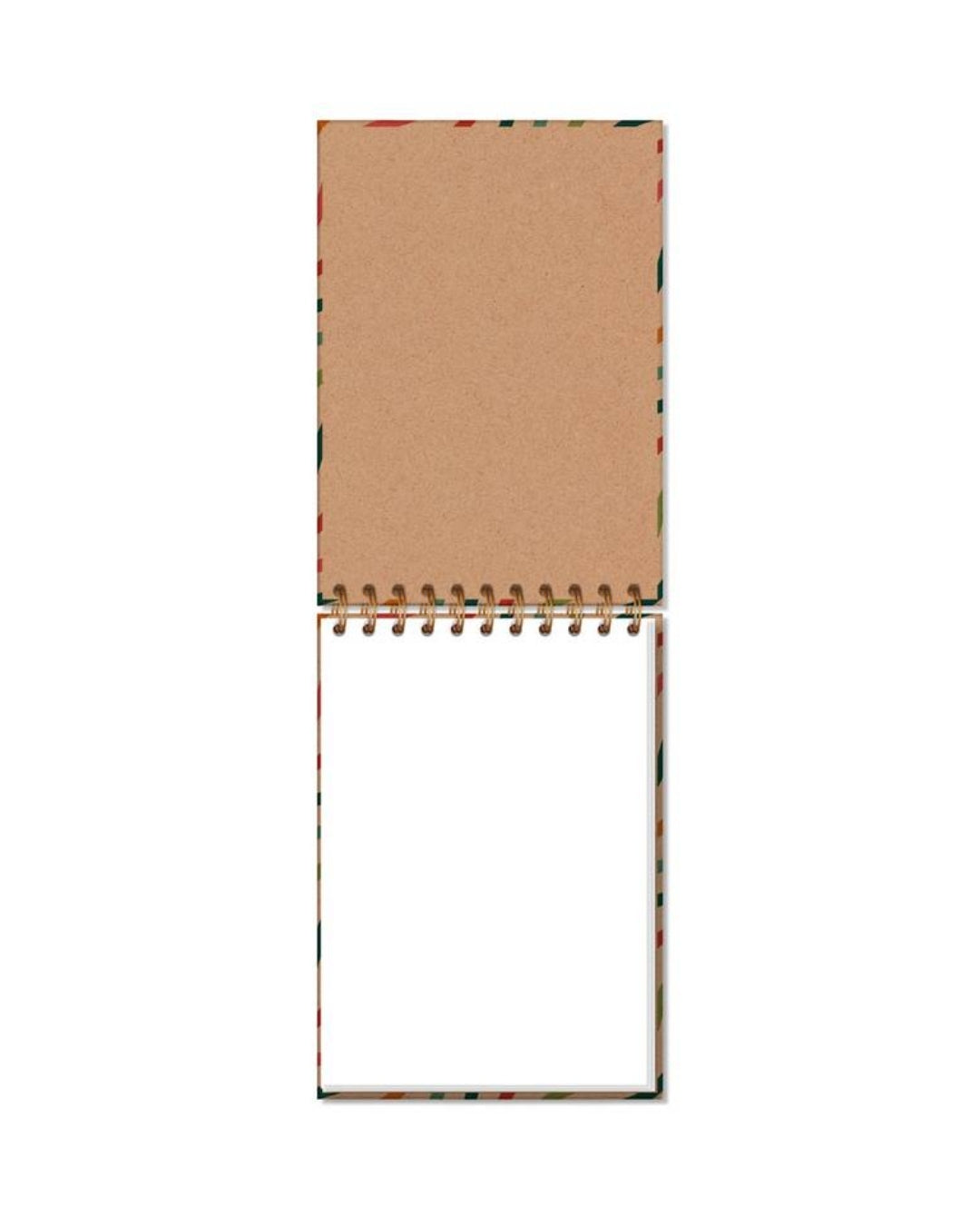 Caderno de Ideias - Fina Ideia - Kraft Curvas - detalhe