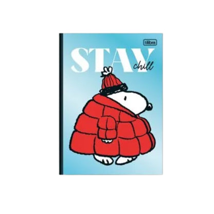 Caderno Colegial - Tilibra - Snoopy - Nova Coleção- 176mm x 239mm - 80Fls