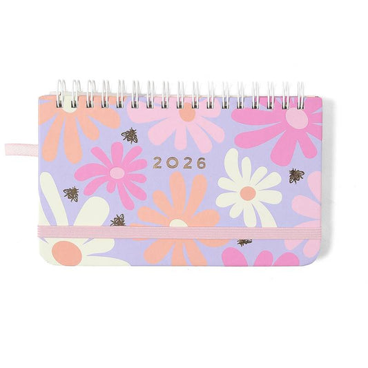 Planner Wire-o 2026 - Cícero - Melissa Semanal Office - 15,5x9 - Color Bloomy