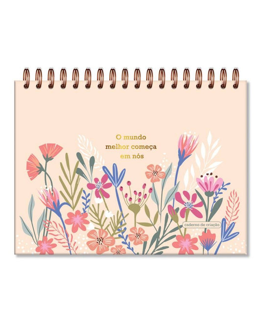 Caderno de Criação - Fina Ideia - Primavera - frente