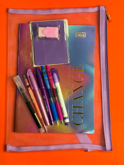 Bags da Equipe - Papelaria Unicórnio - detalhe