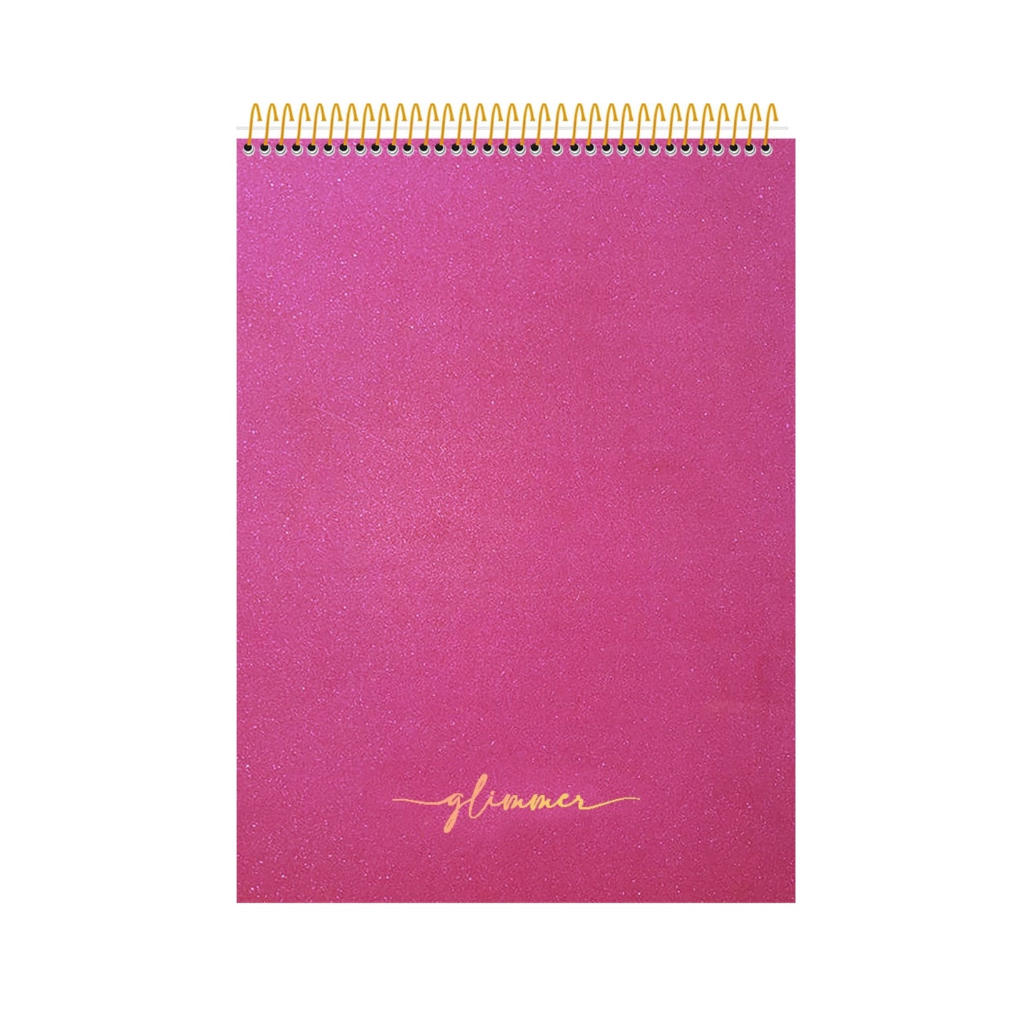 Caderno Espiral Vertical - Animativa - Glimmer - Capa Dura - 80 Folhas