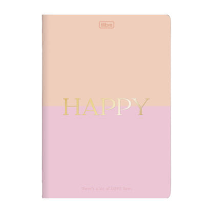 Caderno Colegial Grampeado - Tilibra - Happy - 32 Folhas
