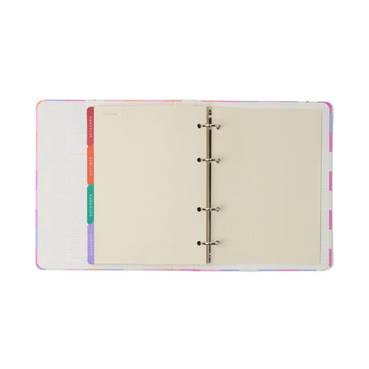 Agenda Planner Argolado 2027 - Cícero - Melissa Mini Bloomy Pistache - Semanal Notas A5
