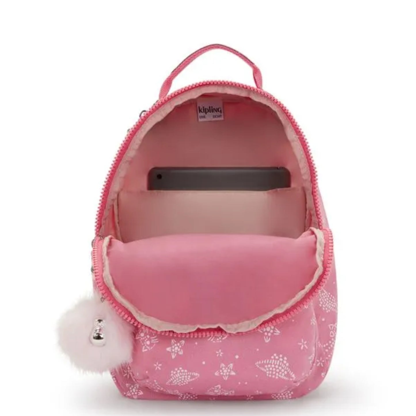 Mochila - Kipling - Seoul S - Glitter Cats