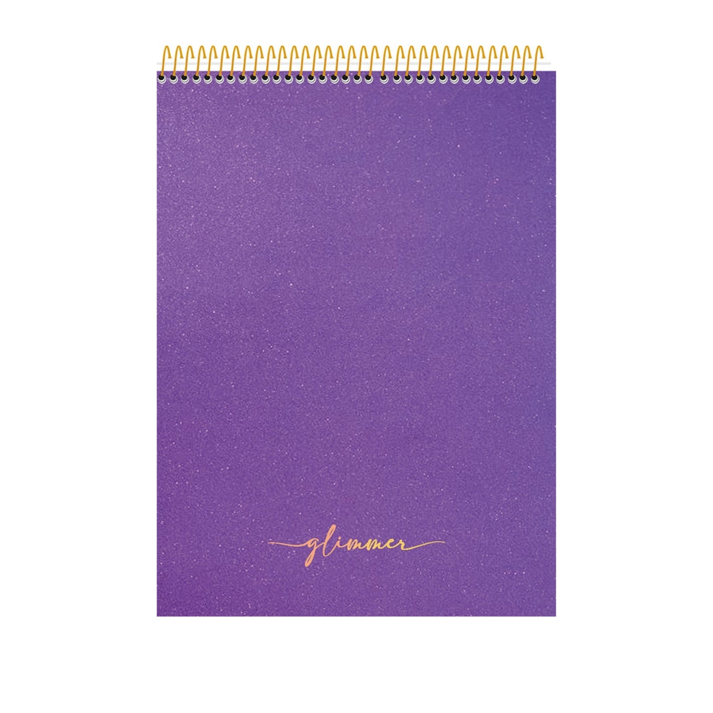 Caderno Espiral Vertical - Animativa - Glimmer - Capa Dura - 80 Folhas