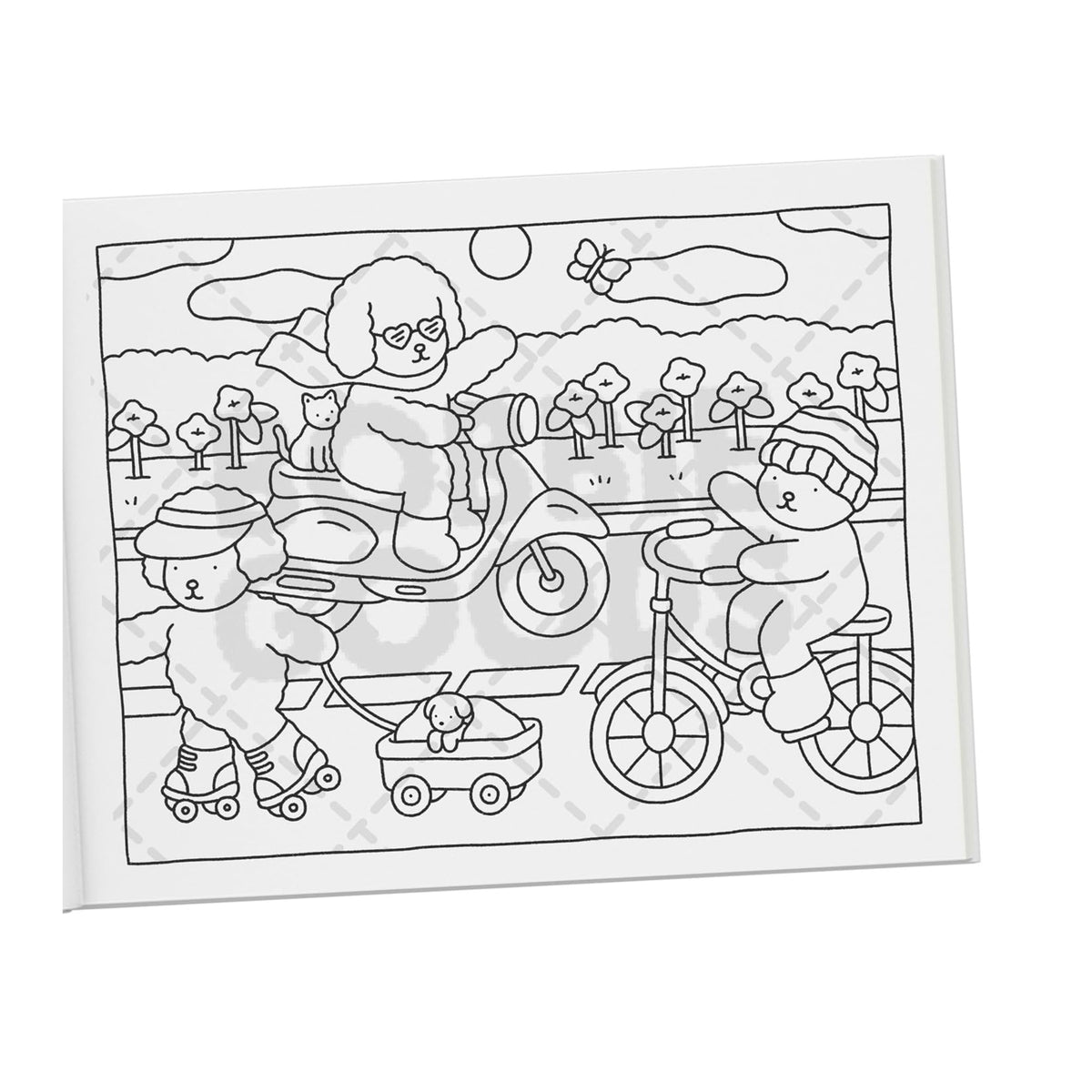 Livro de Colorir - Bobbie Goods - Do Dia para a Noite 120g/m² ...