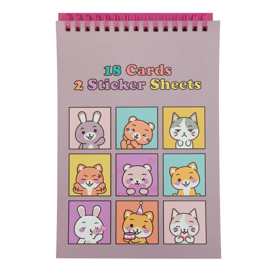 Bloco de Atividades - Plastcover - Adesivos + Cartões