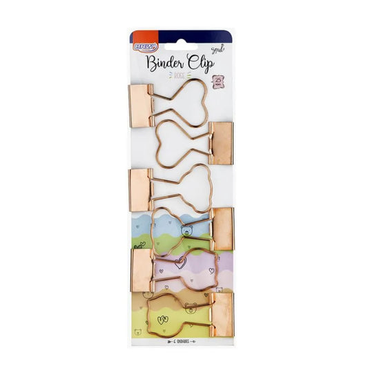 Binder Clips - BRW - Rosê
