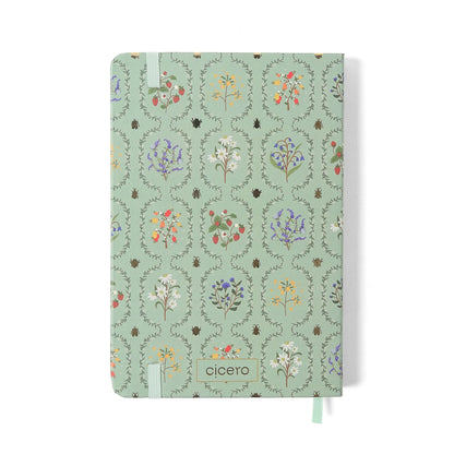 Agenda Planner 2026 - Cícero -  Jardim - Diária 14x21 - Verde