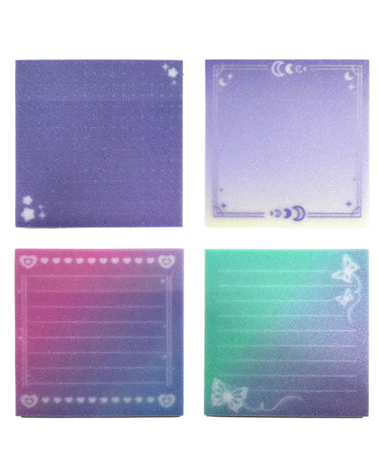 Bloco Adesivo - Tris - Pixie - 40Fls - c/ Glitter