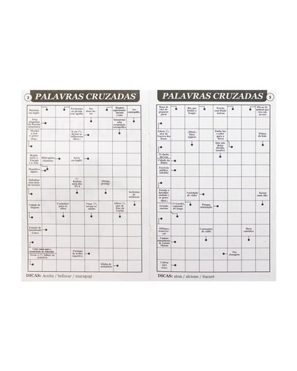 Palavra Cruzada - Scottini - 32Fls - Fácil