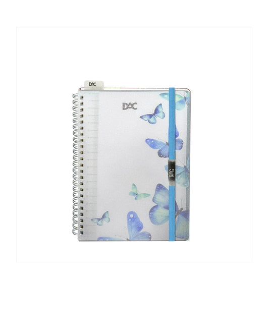 Caderno A6 - DAC - Butterfly - Sem Pauta - 80fls
