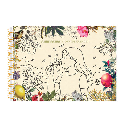 Livro de Colorir - Animativa - Dani Fernandes