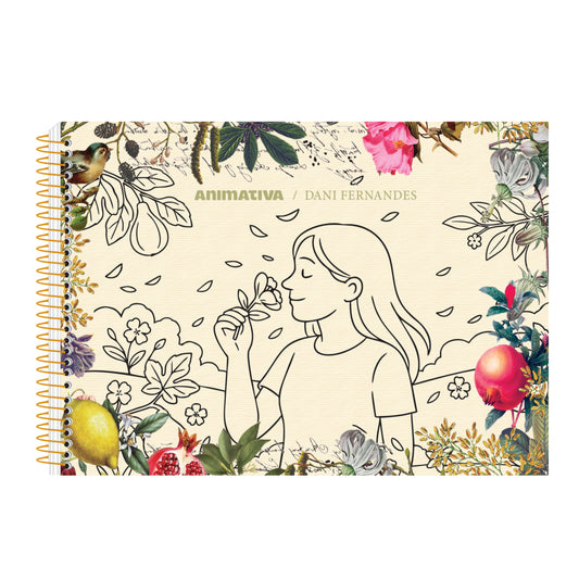 Livro de Colorir - Animativa - Dani Fernandes