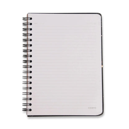 Caderno Colegial Espiral - Cicero & Fábula - Pautado - Frozão - 1 Matéria - 80 fls - lateral