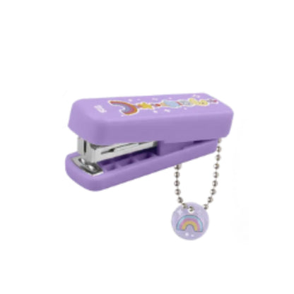 Grampeador Mini - Tris Holic - Charm - Munch c/ 100 Grampos e Chaveiro
