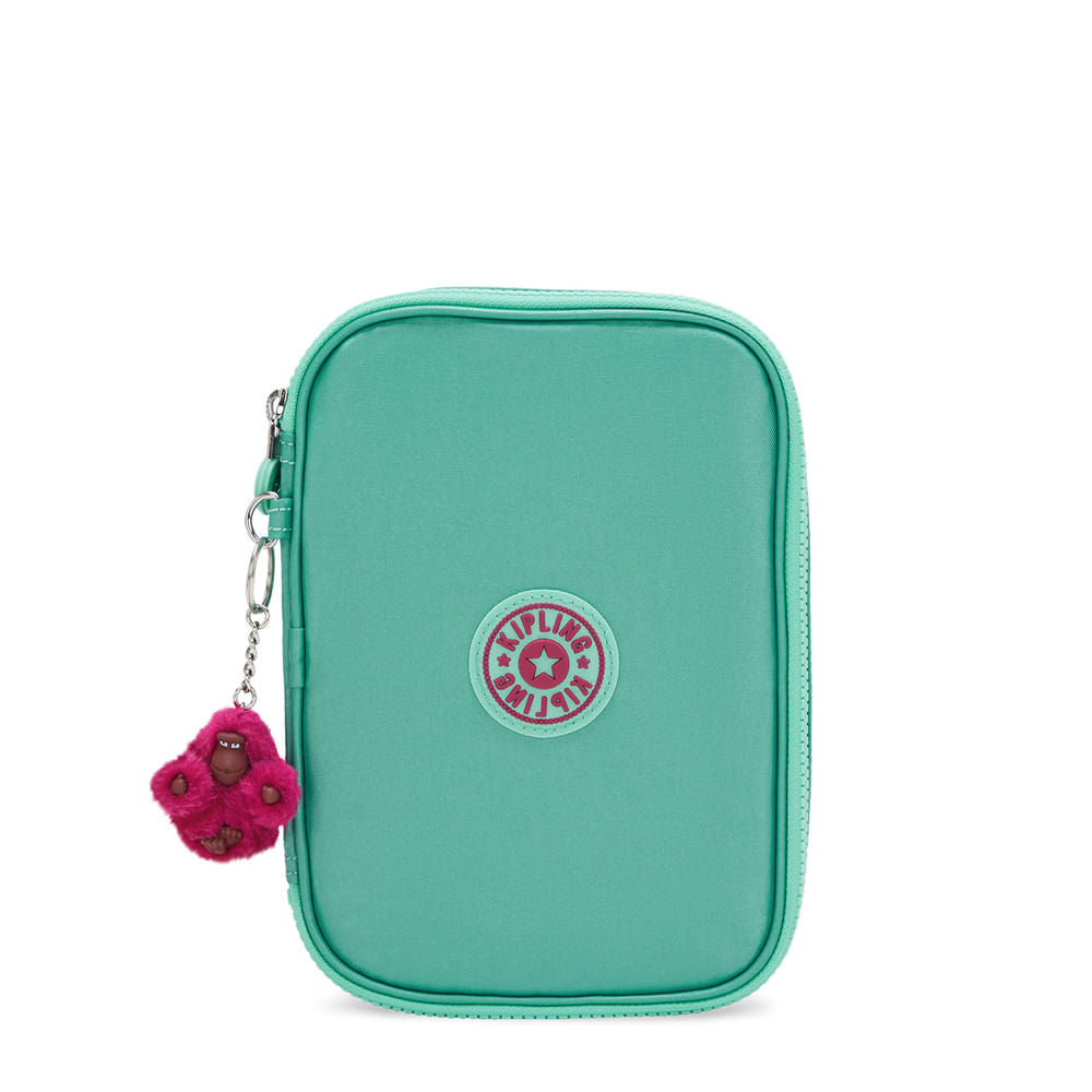 Estojo - Kipling - 100 Pens Oasis Mint Met