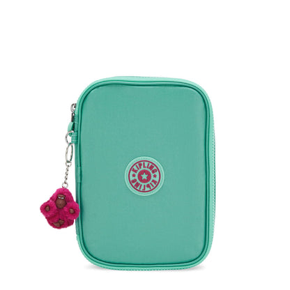 Estojo - Kipling - 100 Pens Oasis Mint Met