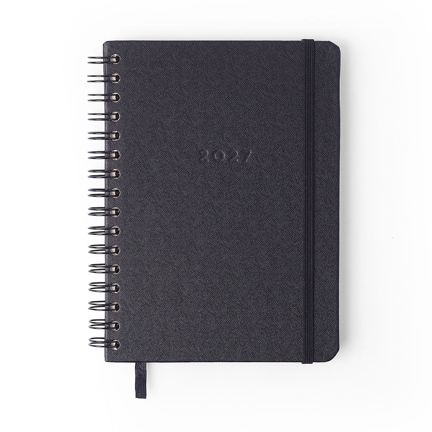 Agenda Planner Wire-o 2027 - Cícero - Clássica Preto - Semanal Anotações A5
