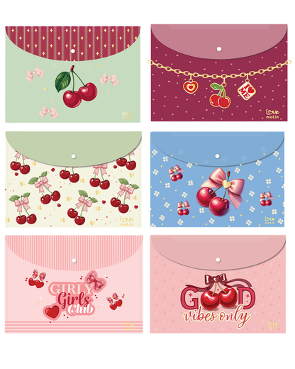 Pasta Horizontal - Molin - Love My Cherry - 33x24cm