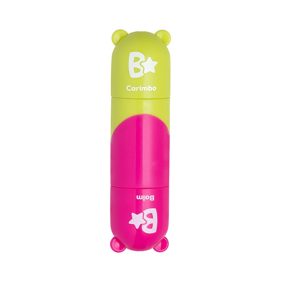Carimbo + Lip Balm - Brilhaê - Duo Doce Cuidado