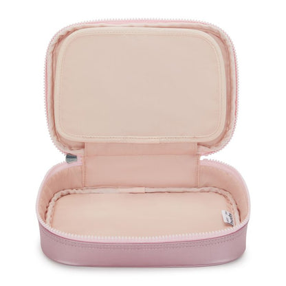 Estojo Kipling 100 Pens Rosa Bronze Pi Met C