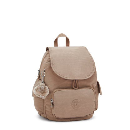 Mochila - Kipling - City Pack S - Tan Beige - verso