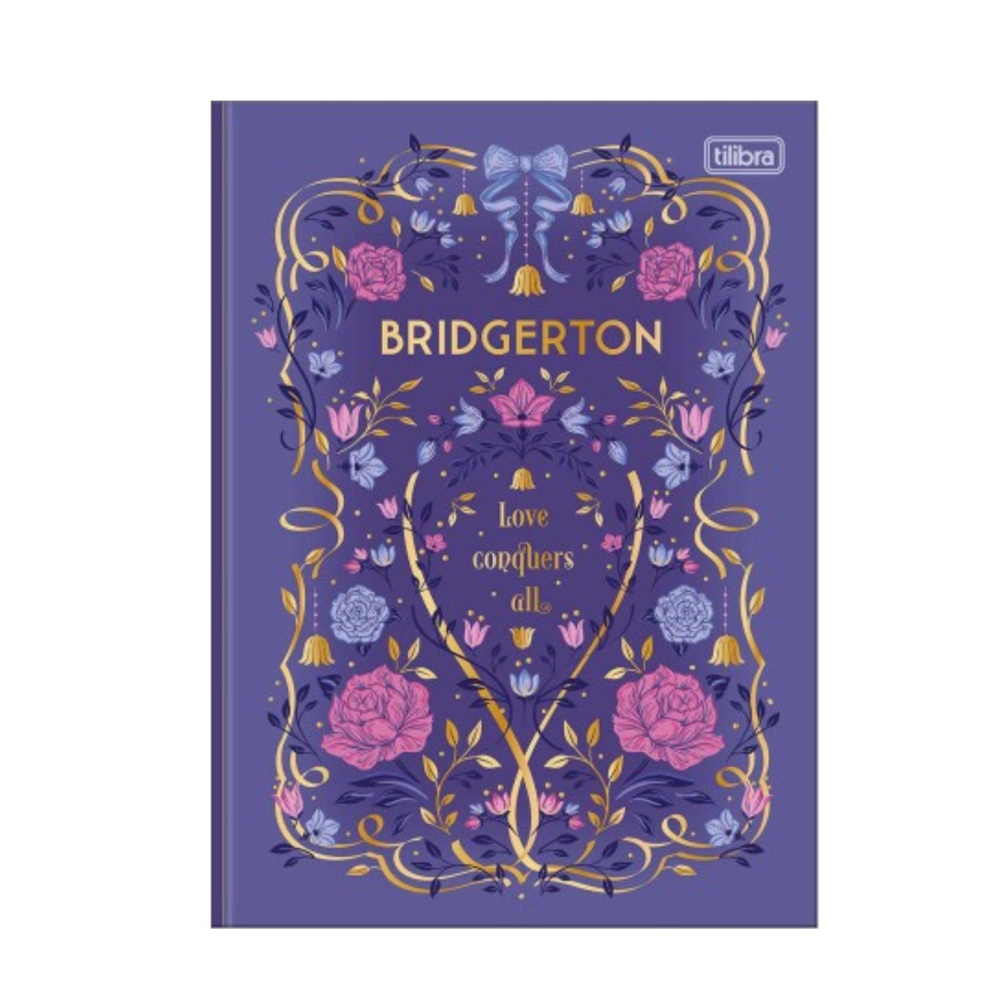 Caderno Colegial - Tilibra - Bridgerton - 176mm x 239mm - 160 Fls