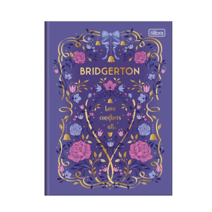Caderno Colegial - Tilibra - Bridgerton - 176mm x 239mm - 160 Fls