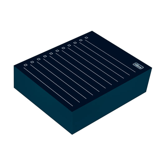 Bloco Destacável Tilibra Tilembrete 80mm x 90mm - Checklist Preto