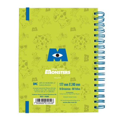 Caderno Smart Colegial - DAC - Monstros S.A