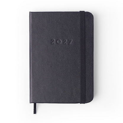 Agenda Planner 2027 - Cícero - Clássica Preta - Semanal 9x13