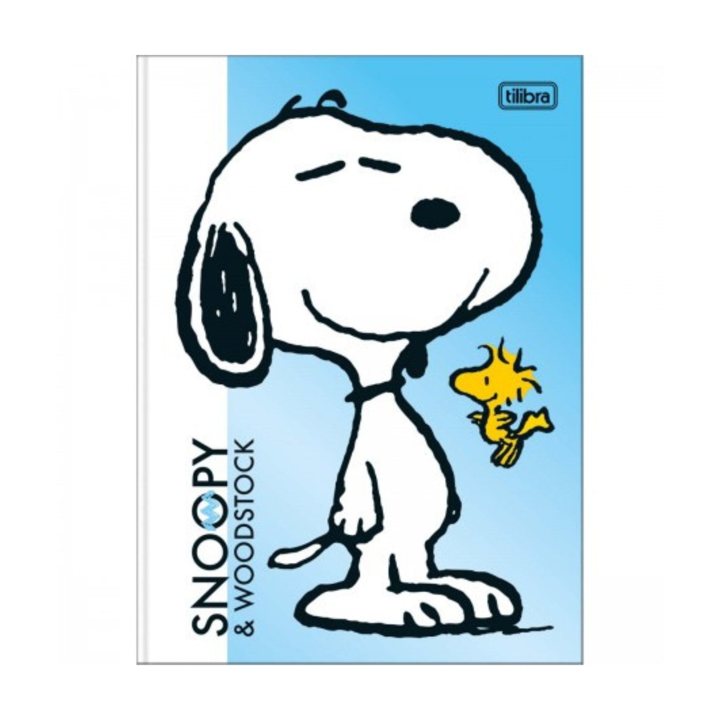 Caderno Colegial - Tilibra - Snoopy - Brochura - 160 Folhas