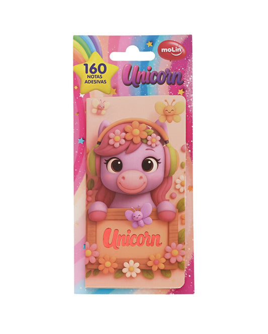 Notas Adesivas - Molin - Unicorn - 160Fls