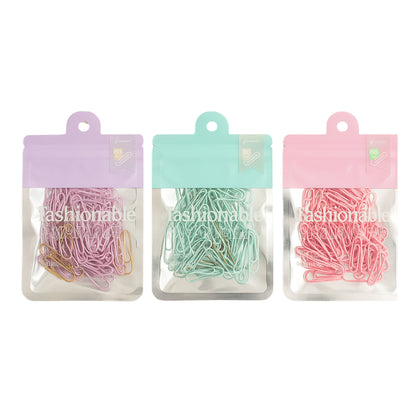 Clips - Fashionable - Cores Pastel - 60 unidades