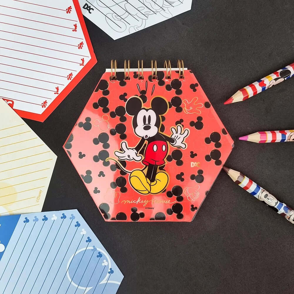 Mini Ficheiro - DAC - Smart Mickey Mouse c/ 80 Folhas