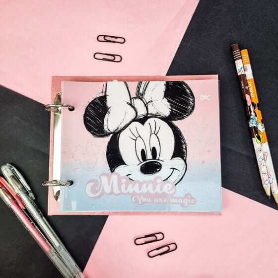 Caderno Argolado Mini - DAC - Minnie Mouse