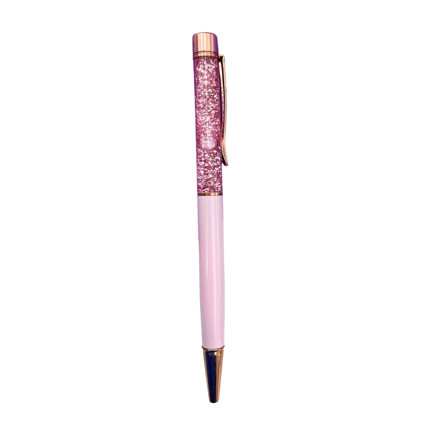 Caneta Esferográfica - Metálica c/ Glitter - 1.0mm
